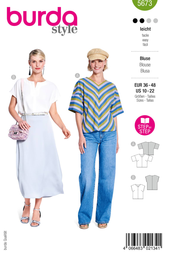 BURDA-5673 C vihreä